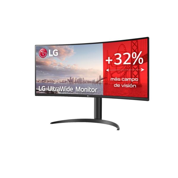 LG 34WP75CP-B computer monitor 86,4 cm (34") 3440 x 1440 Pixels Wide Quad HD LCD Zwart (34WP75CP-B.APD)