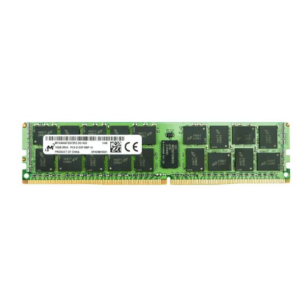 MICRON 16GB (1*16GB) 2RX4 PC4-17000P-R DDR4-2133MHZ VLP RDIMM (MTA36ADS2G72PZ-2G1)
