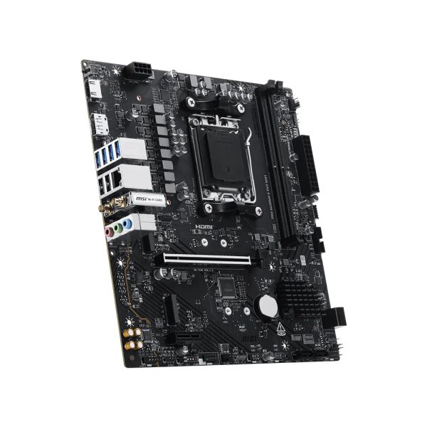 MSI Pro A620AM-G EVO WIFI AMD A620A Socket AM5 micro ATX (7E96-001R)