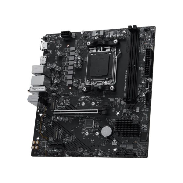 MSI Pro A620AM-G EVO WIFI AMD A620A Socket AM5 micro ATX (7E96-001R)