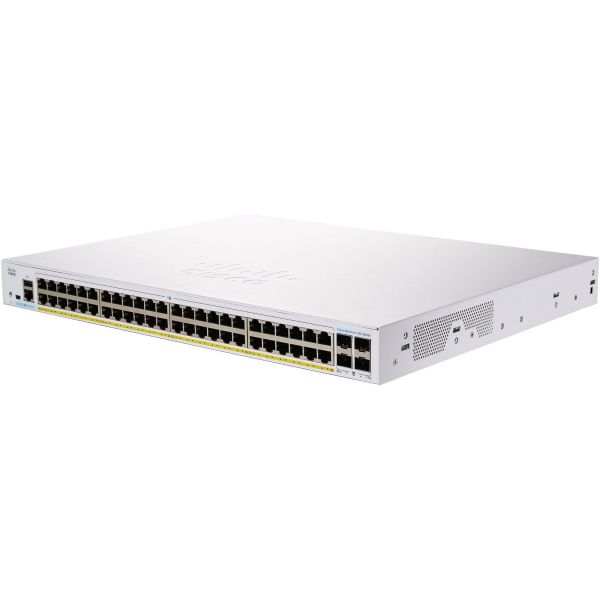 Cisco CBS350 Managed 48-port GE, (CBS350-48P-4X-RFB)
