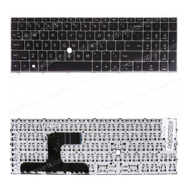 HP ProBook Keyboard QWERTY Belgisch (M04679-A41)
