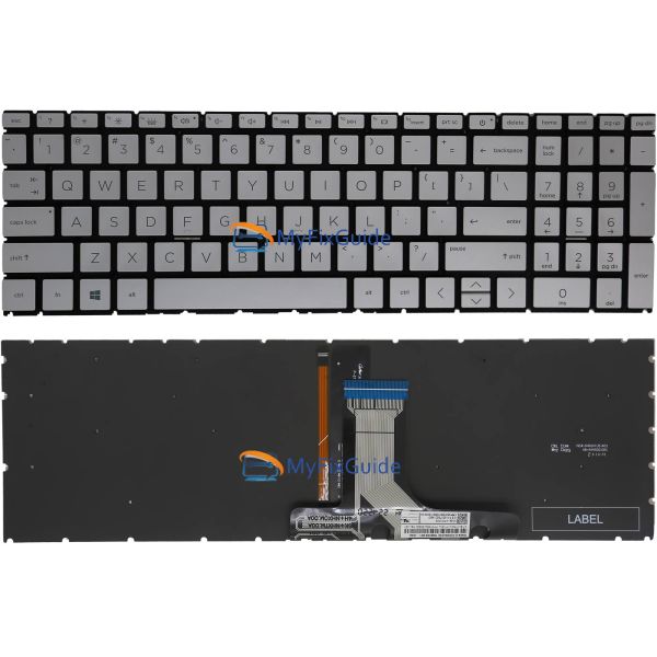 HP ProBook Keyboard CP+PS BL (M04679-FP1)