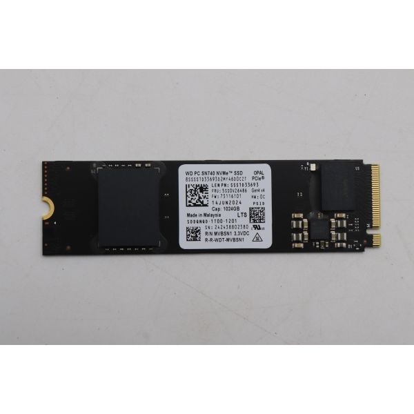 Lenovo WD PC SN740 1TB M.2 2280 NVMe (5SS0V26489)