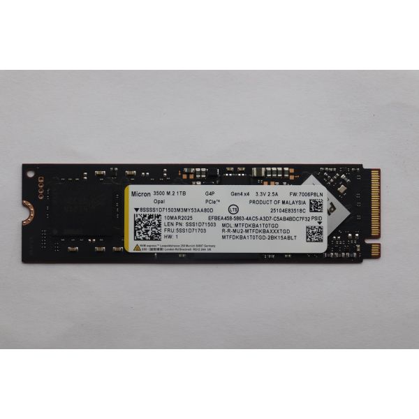 Lenovo SSD M.2 2280 PCIe NVMe (5SS1D71703)