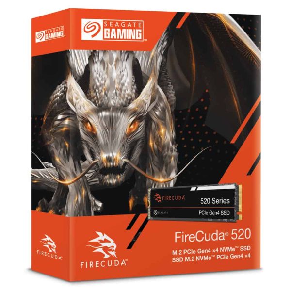 Seagate FireCuda 520 M.2 500 GB PCI Express 4.0 3D TLC NAND NVMe (ZP500GV3A012)
