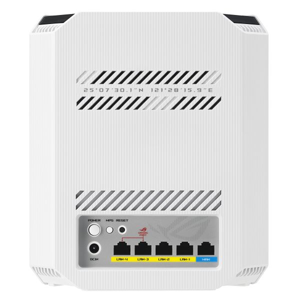 ASUS GS-BE7200 draadloze router 2.5 Gigabit Ethernet Dual-band (2.4 GHz / 5 GHz) Wit, Zwart (90IG0AC0-MO9C00)