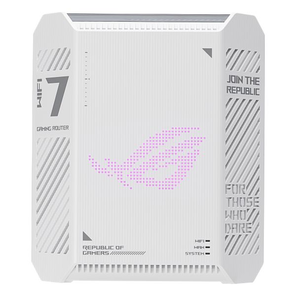 ASUS GS-BE7200 draadloze router 2.5 Gigabit Ethernet Dual-band (2.4 GHz / 5 GHz) Wit, Zwart (90IG0AC0-MO9C00)
