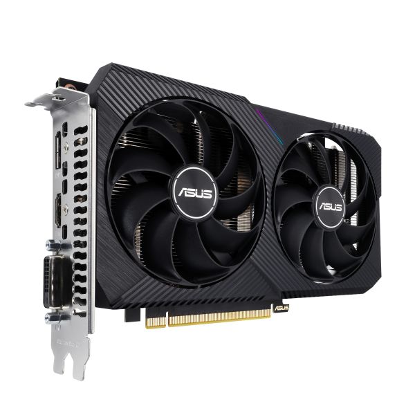 ASUS Dual -RTX3050-O8G-V2 NVIDIA GeForce RTX 3050 8 GB GDDR6 (90YV0GH6-M0NA00)