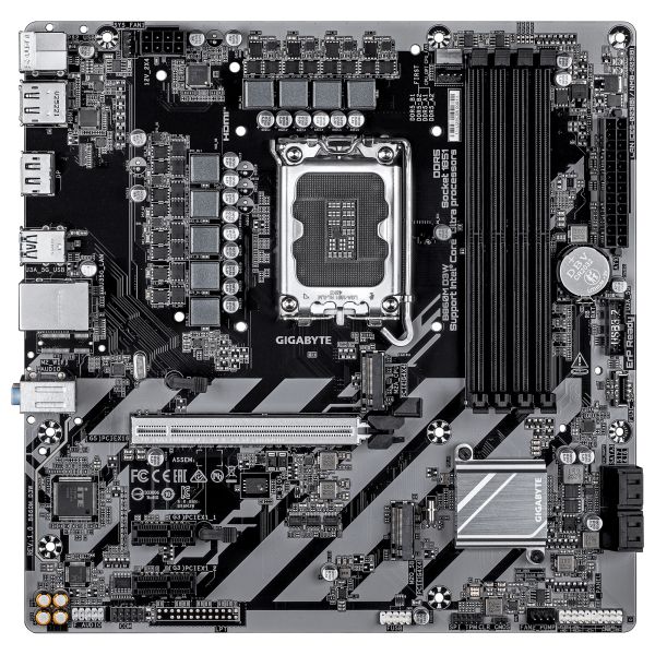 GIGABYTE B860M D3W moederbord Intel B860 LGA 1851 (Socket V1) micro ATX (B860M D3W)