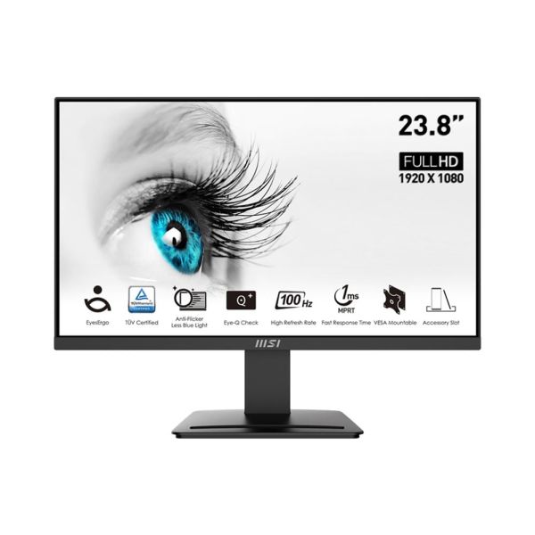 MSI Pro Mp2412 B0C9YN973W Flat 23.8 - Flat-screen TFT/LCD - 24 inch - 60.5 cm (9S6-3BA9CH-059)