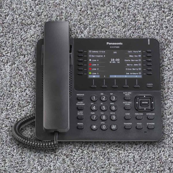 Panasonic KX-DT680 Digitale Telefoon Zwart (KX-DT680NE-B)