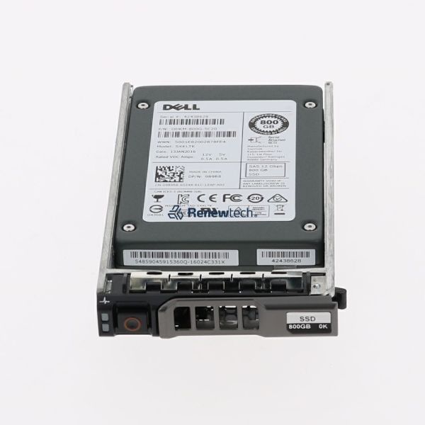 Dell 800GB SSD 2.5 SAS 12G MIX (400-AZQO-RFB)