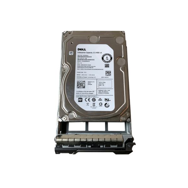 Dell 6TB 7.2K 6G 3.5INCH SATA HDD (P00JM-RFB)