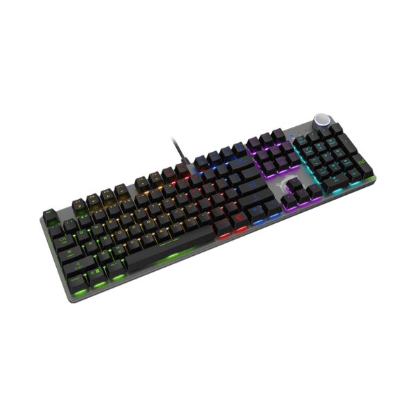 MSI FORGE GK320 RED toetsenbord Gamen USB QWERTY US International Zwart (FORGE GK320 RED US) MSI FORGE GK320 RED toetsenbord Gamen USB QWERTY US International Zwart (FORGE GK320 RED US)