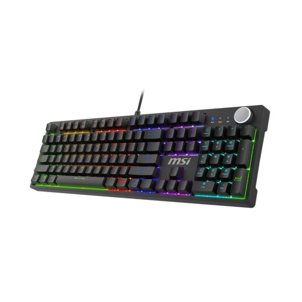 MSI FORGE GK320 RED toetsenbord Gamen USB QWERTY US International Zwart (FORGE GK320 RED US) MSI FORGE GK320 RED toetsenbord Gamen USB QWERTY US International Zwart (FORGE GK320 RED US)