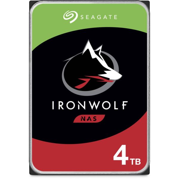Seagate IronWolf ST4000VN008 interne harde schijf 4 TB 5900 RPM 64 MB 3.5" SATA III (ST4000VN008)