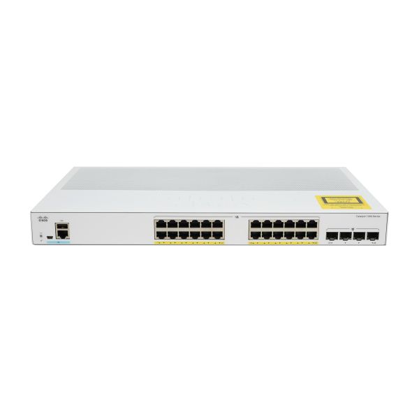 Cisco Refurb/Catalyst 1000 24P GE POE 4x1G SFP (C1000-24P-4G-L-RF)