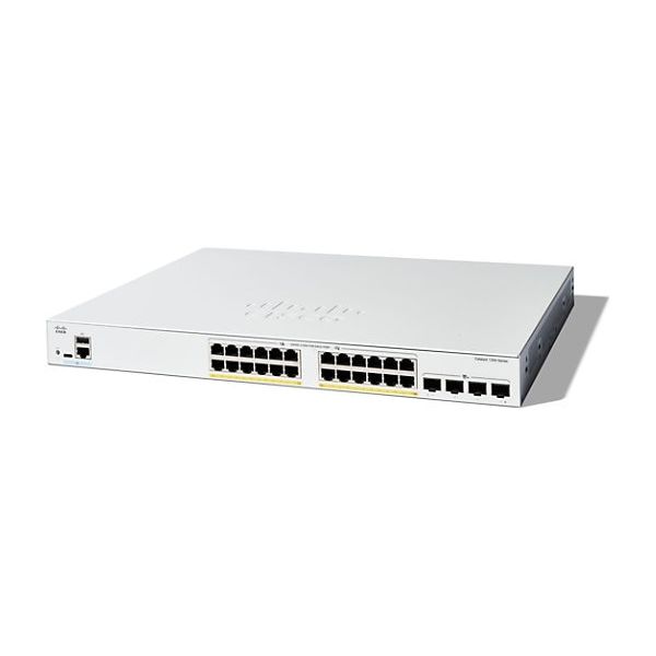 Cisco Refurb/Catalyst 1300 24-port GE Full PoE (C1300-24FP-4X-RF)