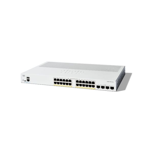 Cisco Refurb/Catalyst 1300 24-port GE PoE 4x1G (C1300-24P-4G-RF)