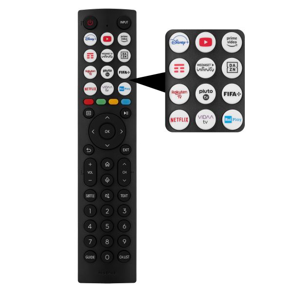 Hisense 55A6K 139,7 cm (55") 4K Ultra HD Smart TV Wifi Zwart 300 cd/m² (55A6K)