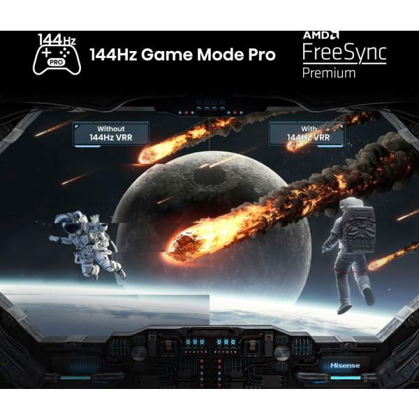 Hisense 55E77NQ PRO 139,7 cm (55") 4K Ultra HD Smart TV Wifi Zwart 450 cd/m² (55E77NQ PRO)