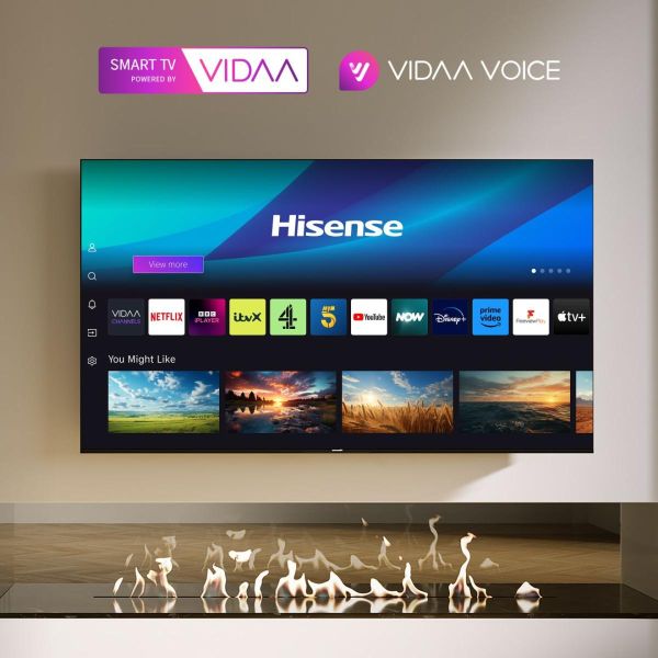 Hisense 55U6NQ 139,7 cm (55") 4K Ultra HD Smart TV Wifi Grijs 600 cd/m² (55U6NQ)