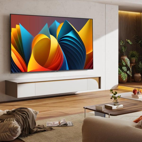 Hisense 55E77NQ 147,3 cm (58") 4K Ultra HD Smart TV Wifi Zwart 350 cd/m² (58E77NQ)