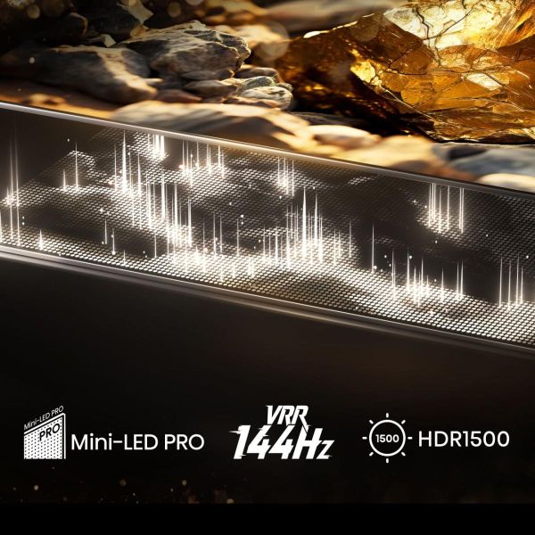 Hisense 65U7NQ 165,1 cm (65") 4K Ultra HD Smart TV Wifi Zwart 1500 cd/m² (65U7NQ)