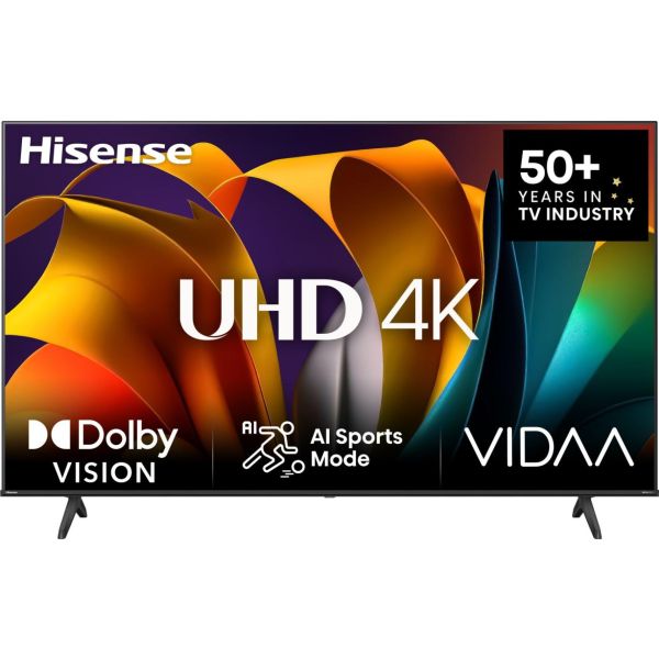 Hisense 75A6N 190,5 cm (75") 4K Ultra HD Smart TV Wifi Zwart 350 cd/m² (75A6N)