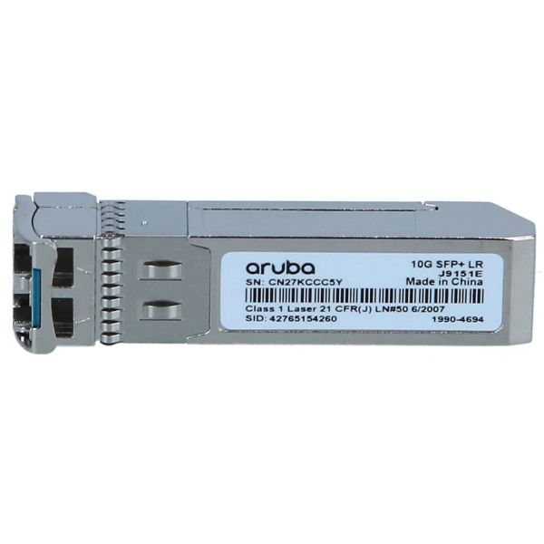 HP Aruba 10G SFP+ LC LR 10km SMF Transceiver (J9151E-B)