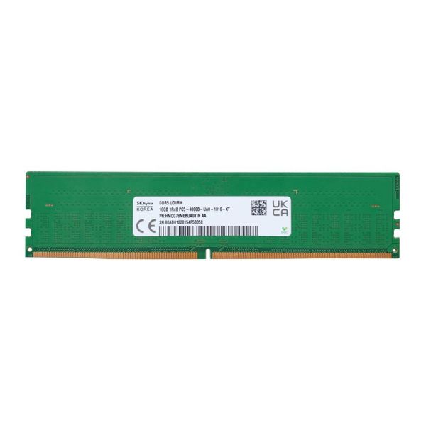 Hynix 16GB DDR5-4800MHz UDIMM PC5-38400B 1Rx8 (HMCG78MEBUA081N)