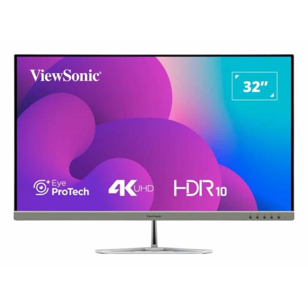 Viewsonic VX3276-4K-MHD-2 computer monitor 81,3 cm (32") 3840 x 2160 Pixels 4K Ultra HD LCD Zwart, Zilver (VX3276-4K-MHD-2) Viewsonic VX3276-4K-MHD-2 computer monitor 81,3 cm (32") 3840 x 2160 Pixels 4K Ultra HD LCD Zwart, Zilver (VX3276-4K-MHD-2)