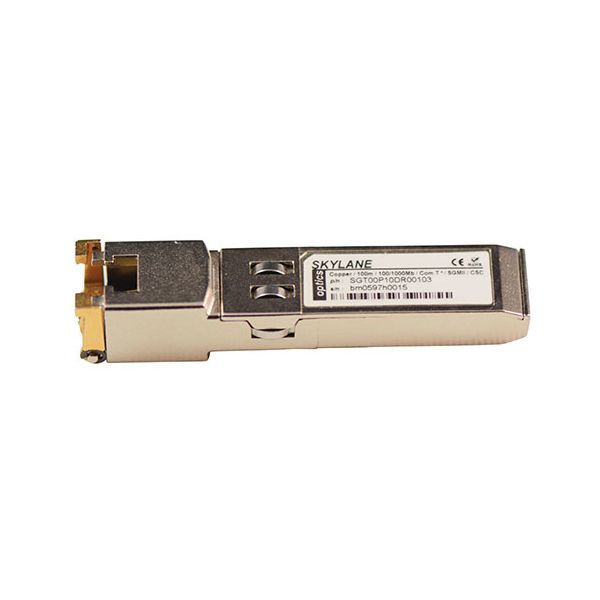 Skylane Optics SFP copper transceiver module gecodeerd voor HP procurve J8177C (SGT00P10DR0A223)