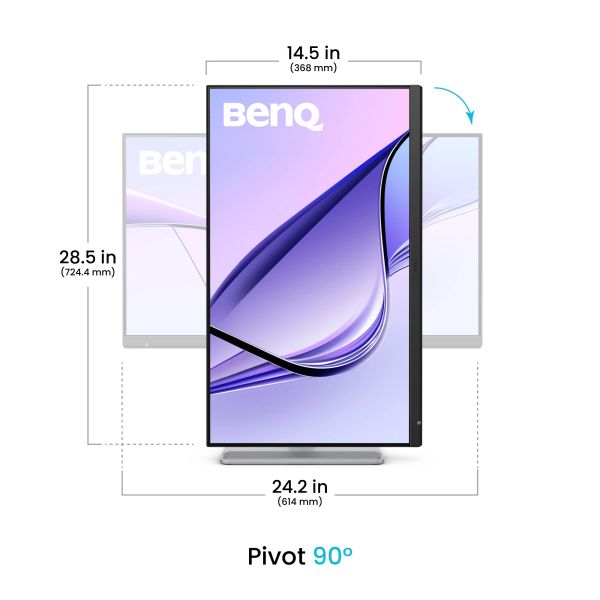 BenQ MA270S computer monitor 68,6 cm (27") 5120 x 2880 Pixels 5K Ultra HD LED Wit (9H.LNYLA.TBE)