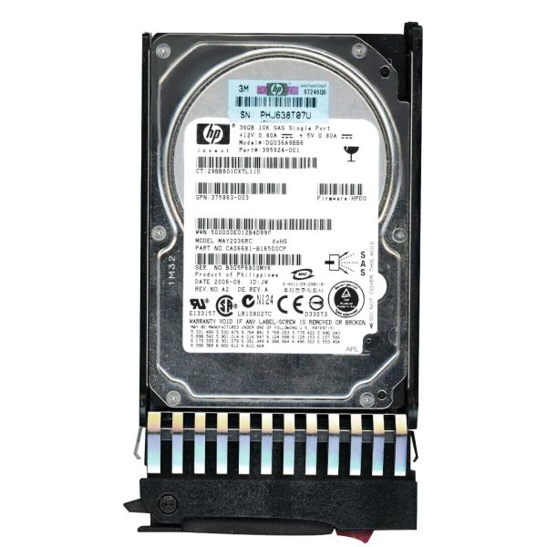 HP 36GB SAS 10.000Rpm 2,5 inch (376596-001)