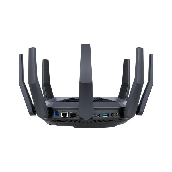 ASUS RT-AX89X AX6000 AiMesh draadloze router Ethernet Dual-band (2.4 GHz / 5 GHz) Zwart (RT-AX89X)