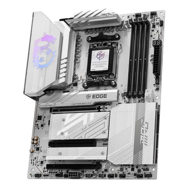 MSI MPG B850 EDGE TI WIFI moederbord AMD B850 Socket AM5 ATX (MPGB850 EDGETIWIFI)