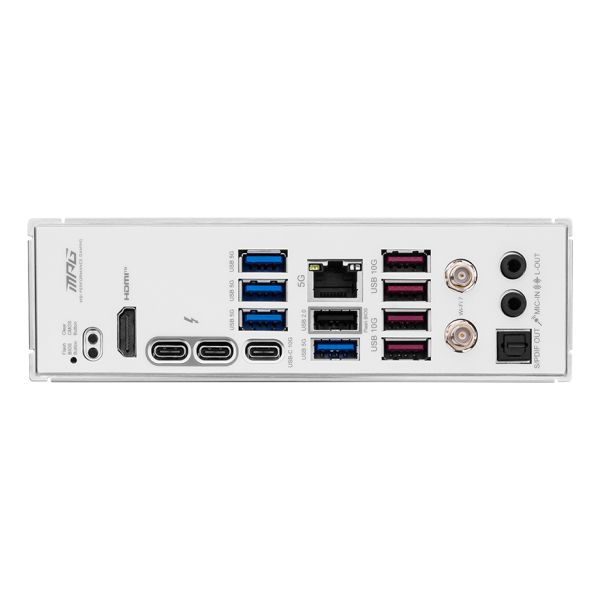 MSI MPG Z890 EDGE TI WIFI moederbord Intel Z890 LGA 1851 (Socket V1) ATX (MPGZ890 EDGETIWIFI)