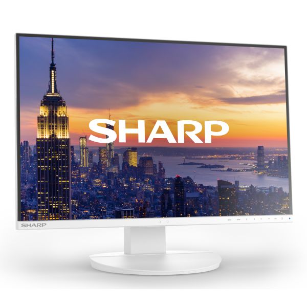 Sharp MultiSync EA242W computer monitor 61 cm (24") 1920 x 1200 Pixels Full HD LCD Wit (DDEA242WW)