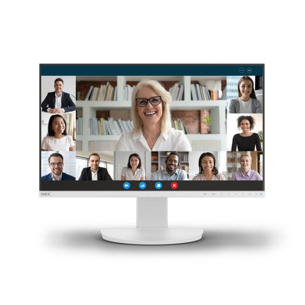 NEC MultiSync EA242F computer monitor 60,5 cm (23.8") 1920 x 1080 Pixels Full HD LED Wit (L50EA242F-WH)