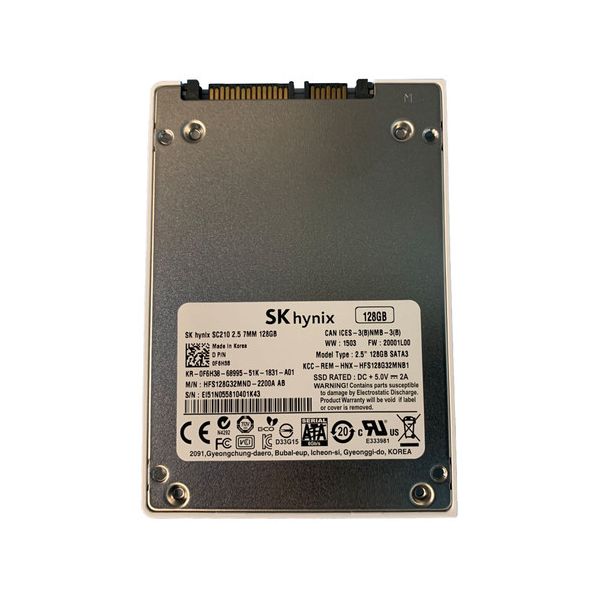 Dell 128GB 6G 2.5INCH SATA SSD (V89JT-RFB)