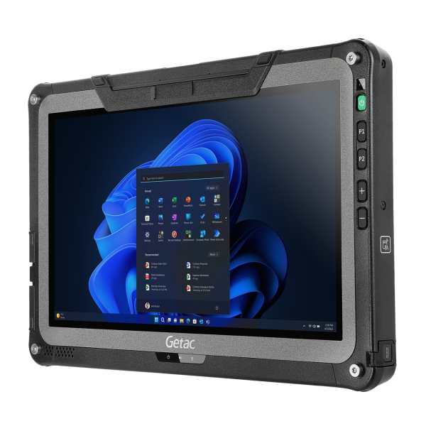 Getac F110G7, HF RFID, 2D, 29,5cm (11,6''), Projected Capacitive, Full HD, RFID, Camera, front camera, USB, BT, Wi-Fi, Intel Cor (FTA154JI1DZS)