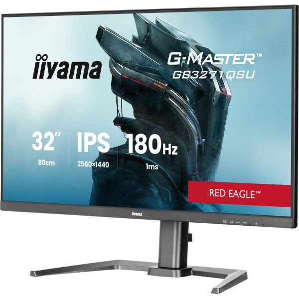 iiyama GB3271QSU-B2 computer monitor 80 cm (31.5") 2560 x 1440 Pixels Quad HD LED Zwart (GB3271QSU-B2)