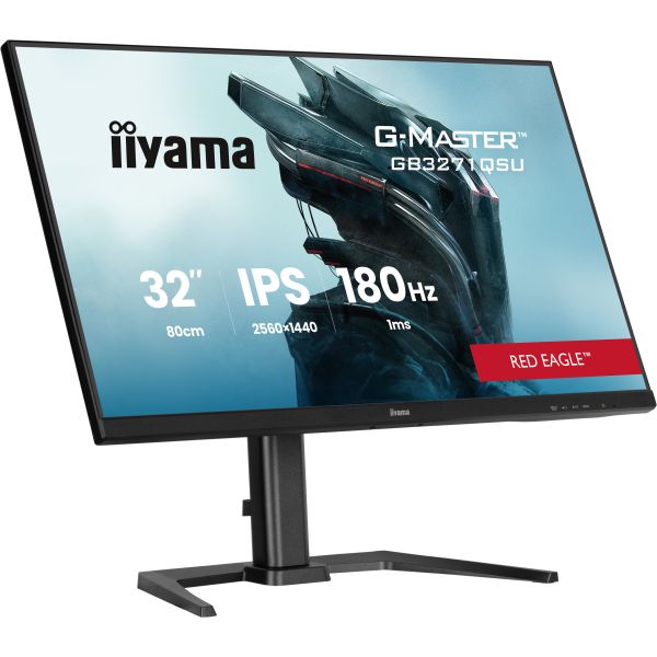iiyama GB3271QSU-B2 computer monitor 80 cm (31.5") 2560 x 1440 Pixels Quad HD LED Zwart (GB3271QSU-B2)
