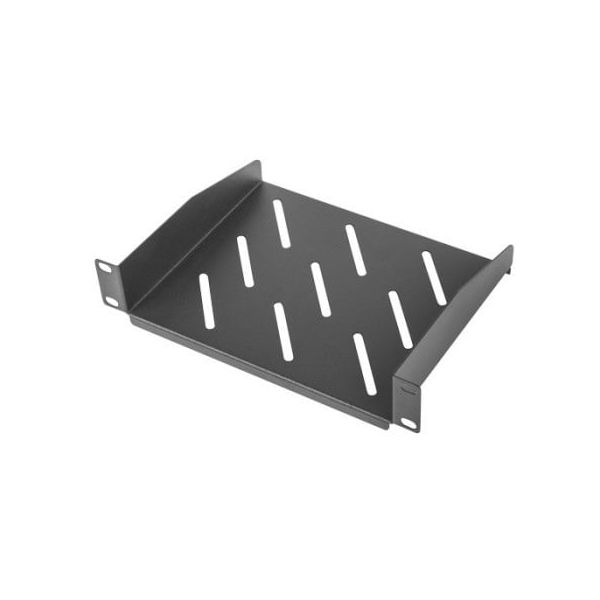 Lanberg AK-1012-S 10" Rackshelf 254mm Grijs (AK-1012-S)