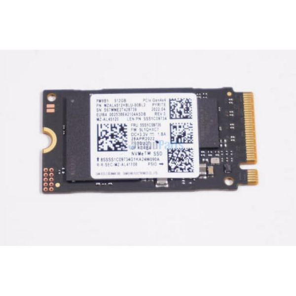 LENOVO SSD 512GB M.2 2242 PCIe 4.0 NVMe (5SS1D08019)