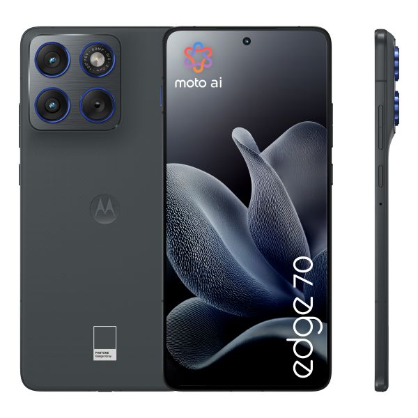 Motorola edge 70 17 cm (6.7") Dual SIM Android 16.0 5G USB Type-C 8 GB 256 GB 4800 mAh Grijs (PBA50067SE)