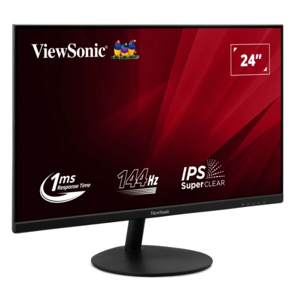 Viewsonic VA VA24E2-H computer monitor 60,5 cm (23.8") 1920 x 1080 Pixels Full HD LED Zwart (VA24E2-H (VS21091))