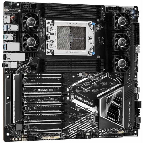 ASRock WRX90 WS EVO Server/Workstation Moederbord (90-MXBMH0-A0UAYZ)